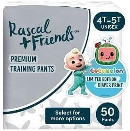 50-Count Size 4T-5T Training Pants: Leak Protection Guaranteed