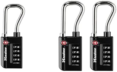 Master Lock TSA Accepted Luggage Lock Set for Secure Travel
