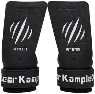Bear KompleX Black Diamond No Hole Grips for Weightlifting