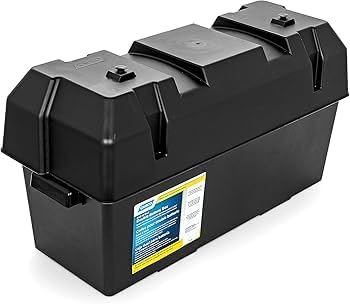 Camco 55374 Double End-to-End Battery Box for 6V and 12V Batteries