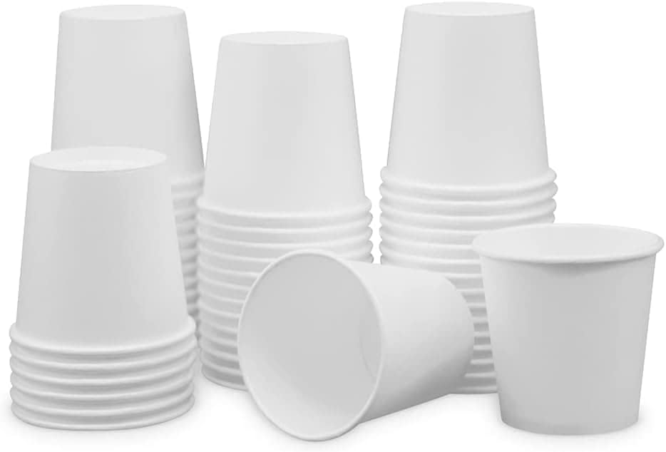 1000 Pack 4oz Paper Cups for Coffee & Espresso