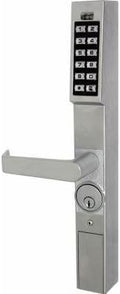 Alarm Lock DL1200 Trilogy Aluminum Narrow Stile Digital Keypad Lock
