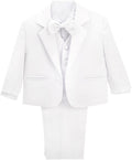 Dressy Daisy Baby Toddler Boy 5-Piece Tuxedo Set - Formal Outfit