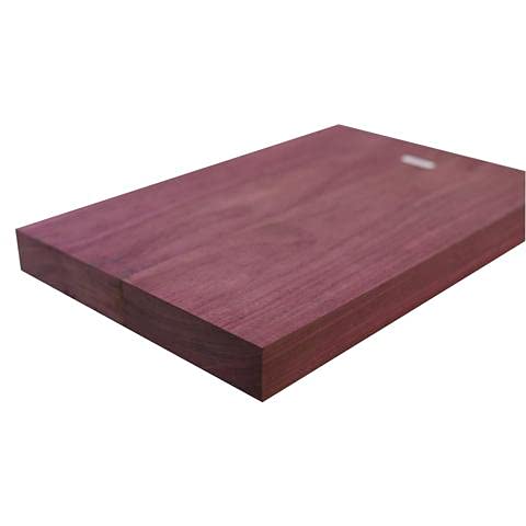 Purpleheart Bass Guitar Body Blank for Luthiers - 21in x 14in x 2in