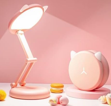 Portable Rechargeable Cat Desk Lamp | 9 Brightness Levels | Kawaii Decor