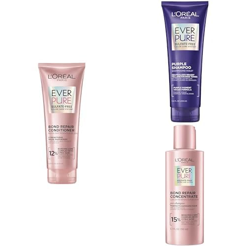 L'Oreal Paris EverPure Bonding Conditioner & Purple Shampoo Set