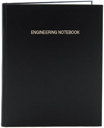 BookFactory Engineering Notebook - Durable Hardbound Design