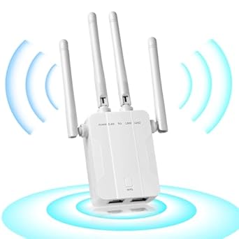All-New WiFi Extender Signal Booster for 10000sq.ft Coverage