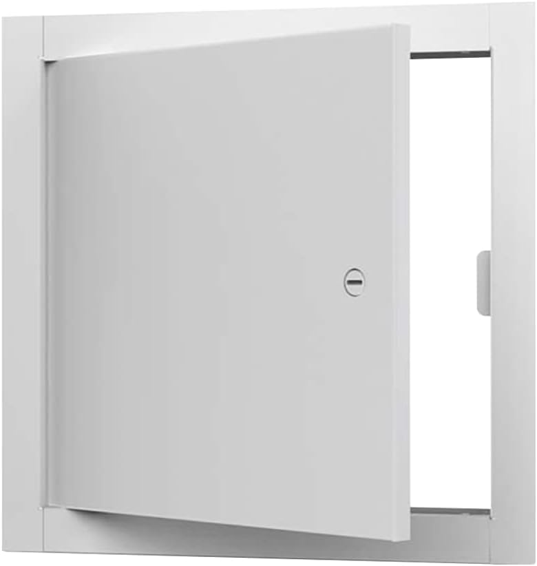 Acudor ED-2002 Flush Access Door 12in x 12in, White Finish