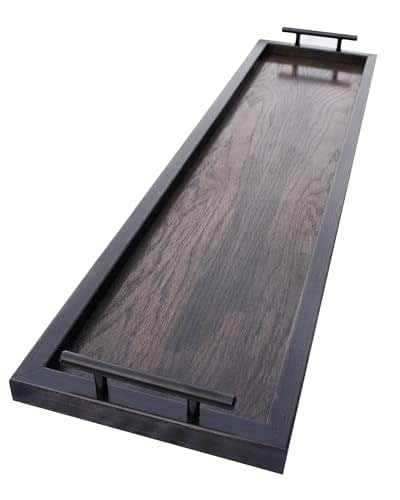 Charcuterie Board Rustic Long Table Tray for Farmhouse Decor