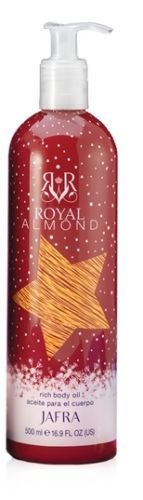 Jafra Royal Almond Body Oil for Deep Moisturizing and Soft Skin