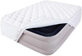 King Size Air Mattress Cover - Soft Quilted Topper for Comfort