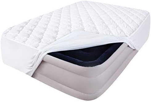 King Size Air Mattress Cover - Soft Quilted Topper for Comfort