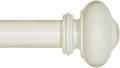 Ivilon Drapery Window Curtain Rod Knob Design 1 in - Heavy-Duty