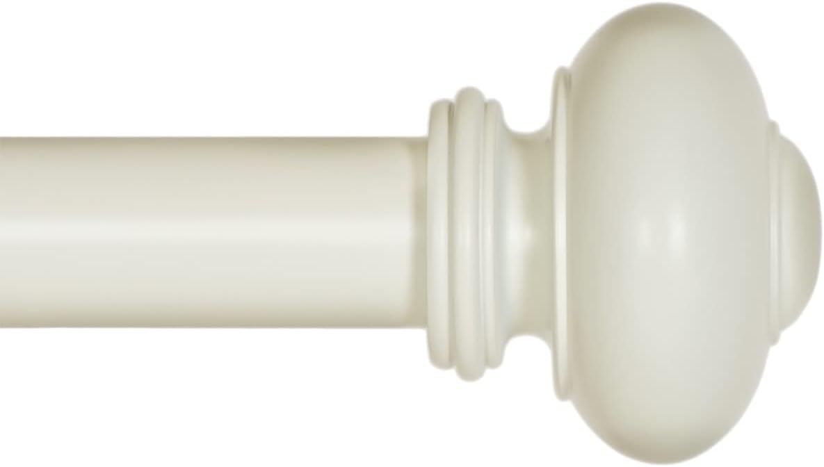 Ivilon Drapery Window Curtain Rod - Stylish 1 Inch Design