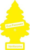 LITTLE TREES Car Air Freshener Vanillaroma - Pack of 6