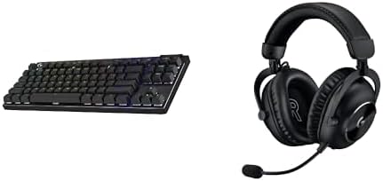 Logitech G Pro X TKL Wireless Gaming Keyboard and Headset Bundle