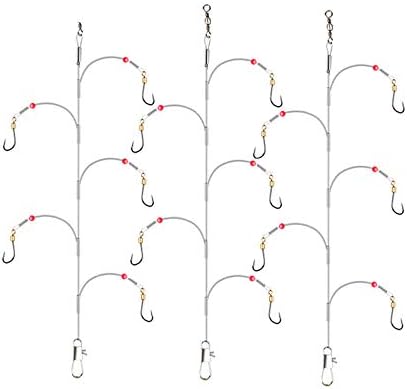 ANNIBBY Fishing Rig: Strong 7-Strand Nylon Leader