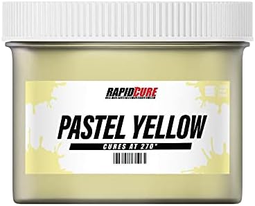 Rapid Cure Screen Printing Ink Pastel Yellow for Vibrant Designs