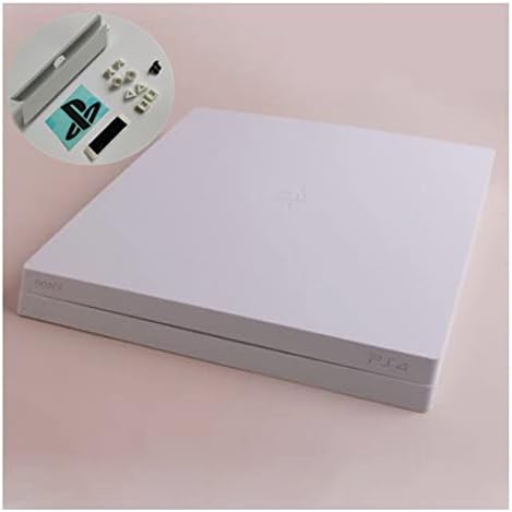 Replacement Top & Bottom Housing Shell for PS4 Pro Console White
