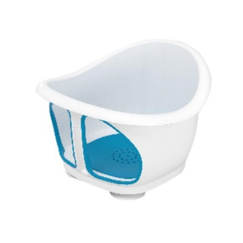 Royal Blue Baby Bath Seat | GiggleGlow | 6-18 Months | Suction Cups for Safe Sitting