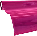 Transparent Colorful Vinyl Window Tinting Sheets (5ft x 6ft, Pink)