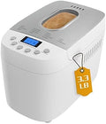Davivy 15-in-1 Automatic Bread Maker - Nonstick Bowl - 3 Loaf Sizes - 3 Crust Settings