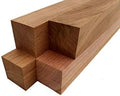Black Walnut Turning Blank Squares 1.5in x 1.5in (4 pcs) - Kiln Dried