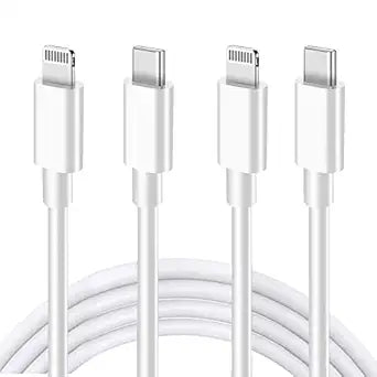 USB C to Lightning Cable 2Pack 6FT for iPhone Fast Charging