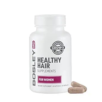 BosleyMD Healthy Hair Growth Supplements for Thicker Hair