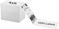 4x6 Shipping Labels Fanfold 10000 Pack - Perforated 10 Stack