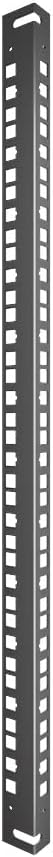 NavePoint 12U Vertical Rack Rail Kit - Durable 220 lb Capacity