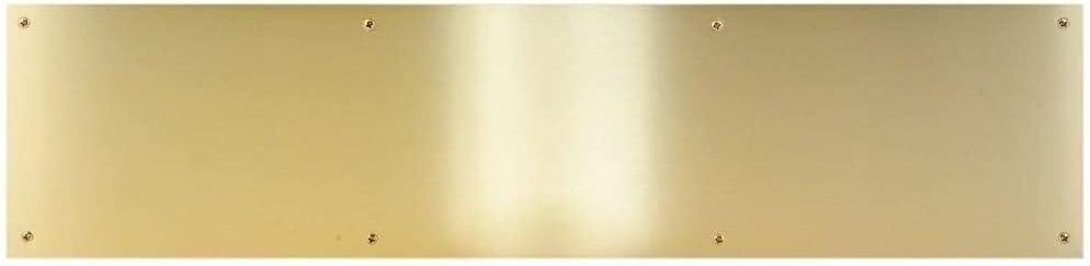 Kickplate BT Brass Tone 4 X 28 with Easy Installation Features