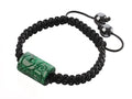 Green Jade Bracelet for Men & Women - Adjustable Good Luck Gift