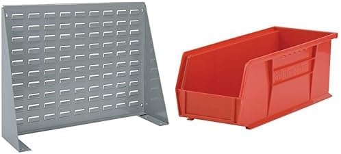 Akro-Mils Steel Louvered Panel Work Bench Storage Rack Bundle