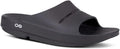 Men's OOahh Sport Flex Sandal - Matte Black - Recovery Comfort