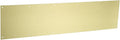 National Hardware N270-353 Kickplate in Brushed Gold for Doors