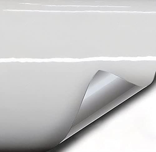 VViViD White High Gloss Vinyl Wrap with Air Release Technology