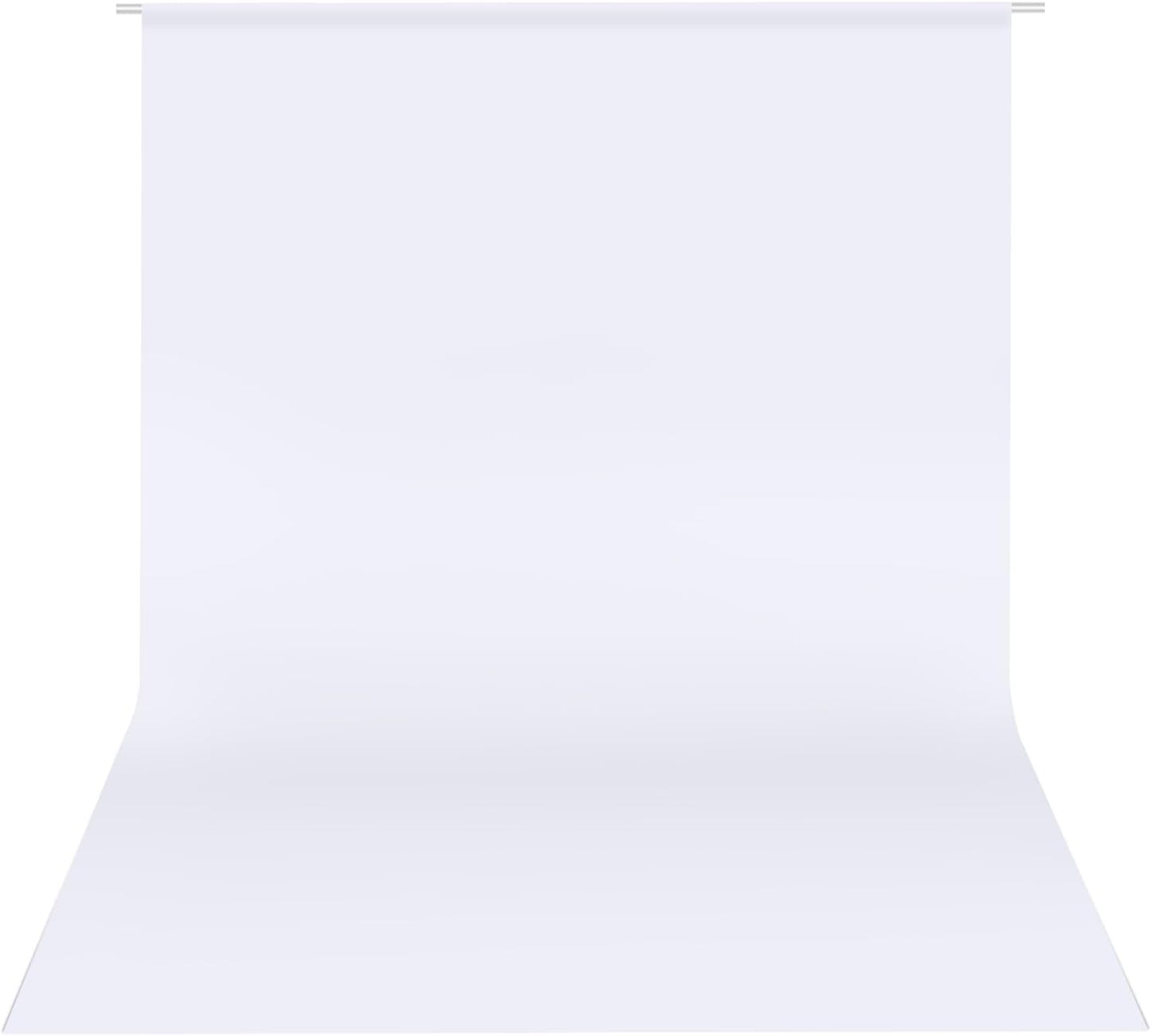 HEMMOTOP 10x8 ft White Photo Backdrop - Perfect for Stunning Photos!
