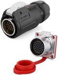 CNLINKO 24 Pin Power Industrial Circular Connector - Waterproof IP67