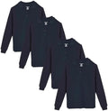 Studio 3 Boys 4-Pack School Uniform Pique Polo Shirts Review