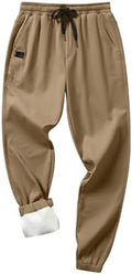 Mens Casual Joggers Pants - Cotton Drawstring Cargo Chino Pants