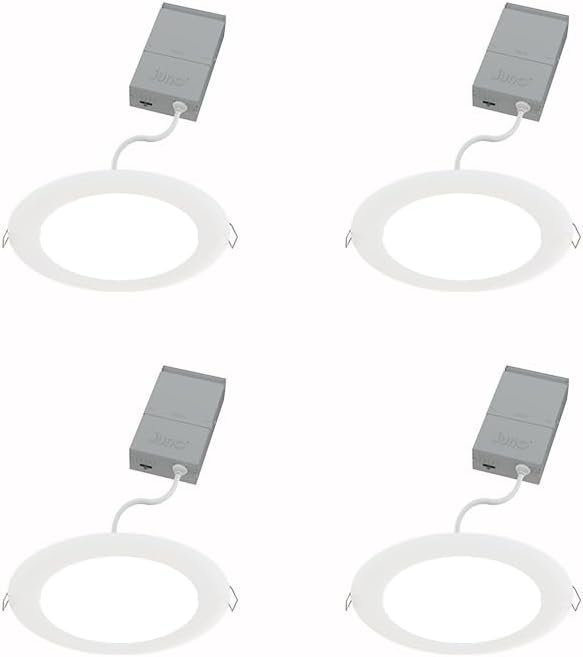 Juno LED Recessed Lights 6 Inch Round Wafer Downlight Review