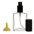 Refillable 60ml Glass Cologne Atomizer Set