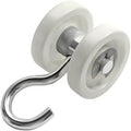 Nylon Wheel Curtain Hooks 16NR1 - Smooth 40lb Load Trolleys