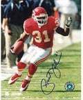 Priest Holmes Autographed 8x10 Photo with Certificate of Authenticity