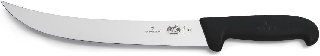 Victorinox Fibrox 10-Inch Curved Breaking Knife for Butchers