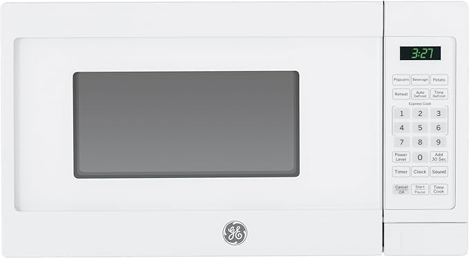 GE 700W Microwave Oven - Effortless Cooking for Small Spaces