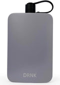 Flat Water Bottle - Slim 17oz Steel Bottle for Work Bags