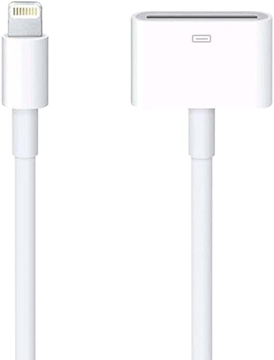 Lightning to 30-Pin Adapter for iPhone Charging and Syncing